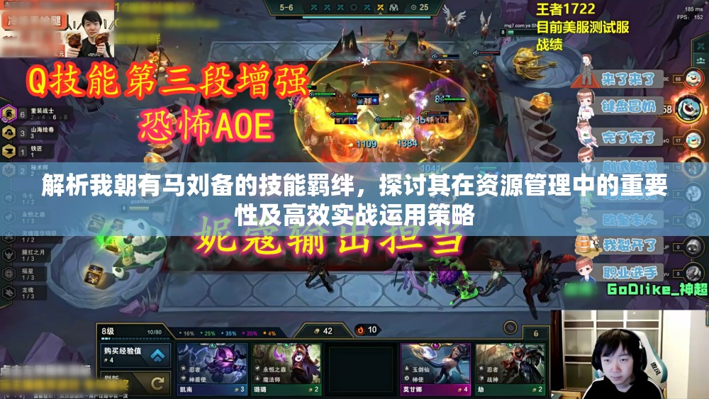 解析我朝有马刘备的技能羁绊，探讨其在资源管理中的重要性及高效实战运用策略