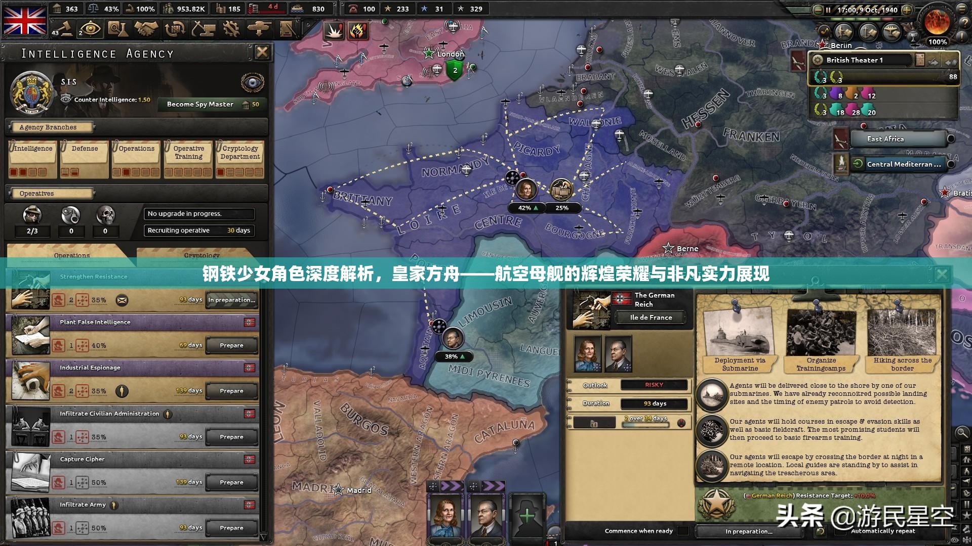 钢铁少女角色深度解析，皇家方舟——航空母舰的辉煌荣耀与非凡实力展现