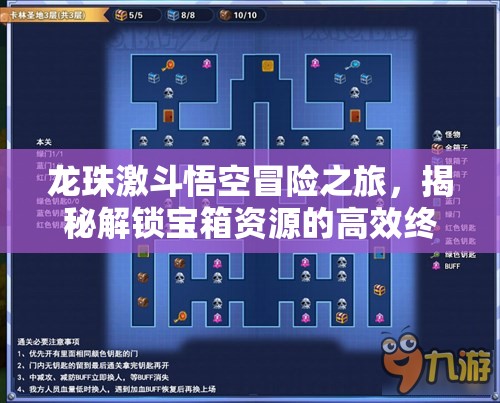 龙珠激斗悟空冒险之旅，揭秘解锁宝箱资源的高效终极策略