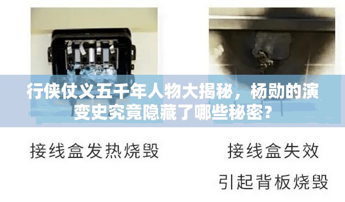 行侠仗义五千年人物大揭秘，杨勋的演变史究竟隐藏了哪些秘密？