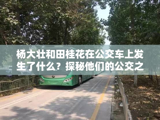 杨大壮和田桂花在公交车上发生了什么？探秘他们的公交之旅引关注