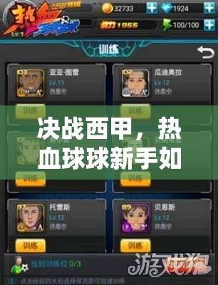 决战西甲，热血球球新手如何快速上手？全面指南揭秘！