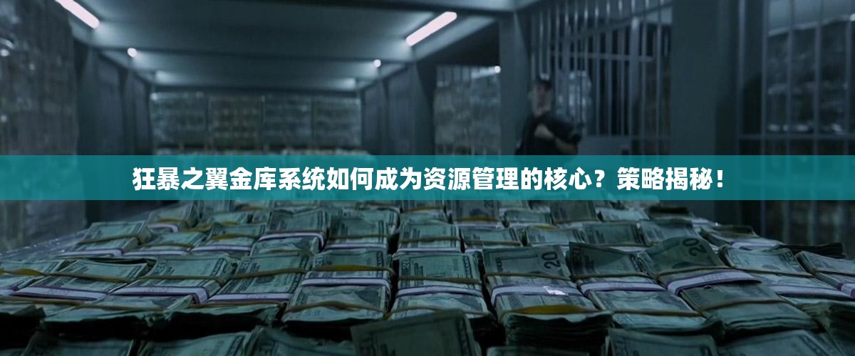 狂暴之翼金库系统如何成为资源管理的核心？策略揭秘！