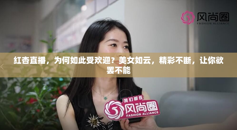 红杏直播，为何如此受欢迎？美女如云，精彩不断，让你欲罢不能