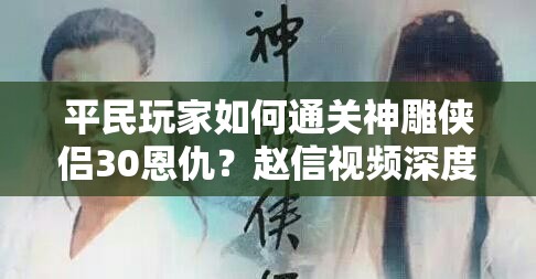 平民玩家如何通关神雕侠侣30恩仇？赵信视频深度解析揭秘！