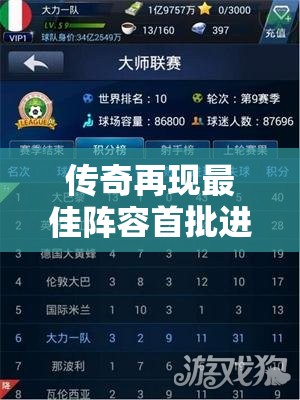 传奇再现最佳阵容首批进阶球衣号码开放，球衣号码演变史有何悬念？