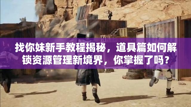 找你妹新手教程揭秘，道具篇如何解锁资源管理新境界，你掌握了吗？