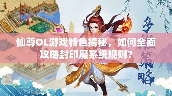仙尊OL游戏特色揭秘，如何全面攻略封印魔系统规则？